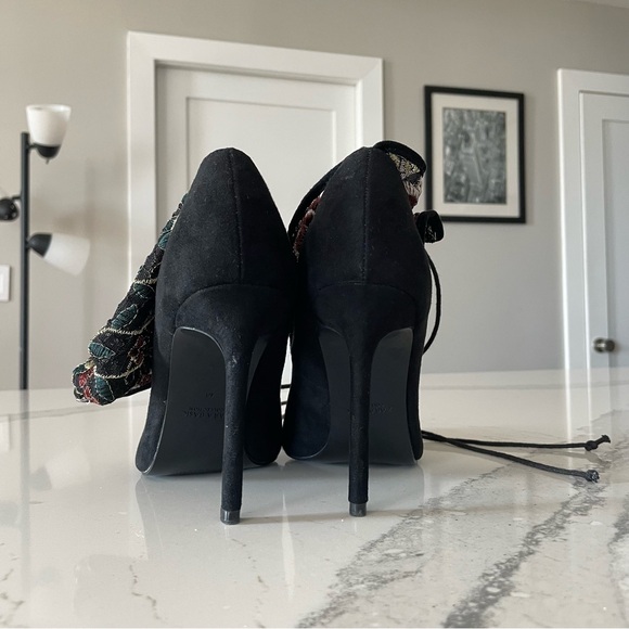 Zara Embroidered Boots - Picture 6 of 11